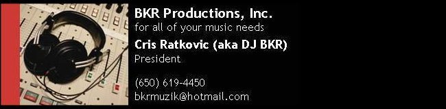 DJ BKR - in the mix - www.bkrmuzik.com